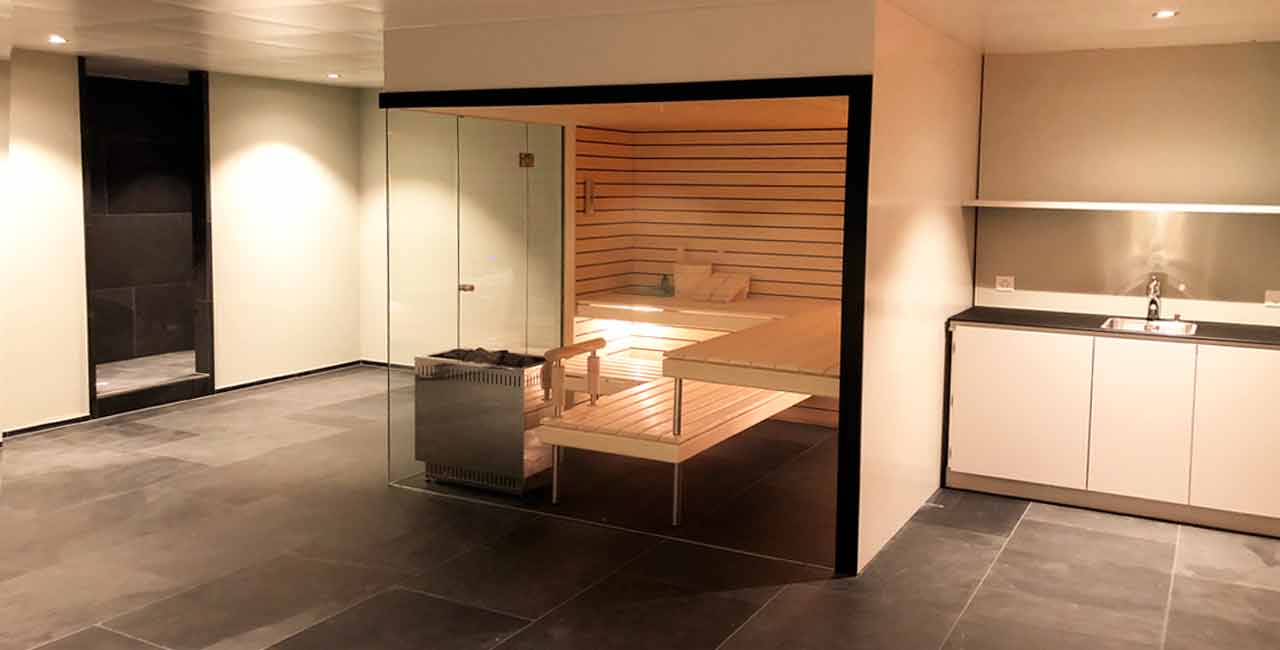 Foto: Sauna im Kellergeschoss